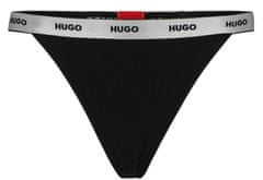 Hugo Boss 3 PACK - dámske tangá HUGO 50502802-001 (Veľkosť L)