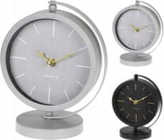Koopman Klasické kovové stolové hodiny 20 cm