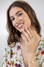 Emily Westwood Slušivý dvojitý náramok s perličkami EWB23019G