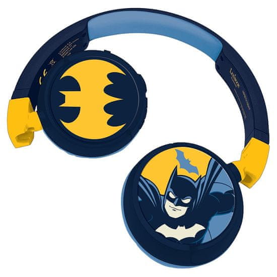 Lexibook Skladacie bezdrôtové slúchadlá Batman