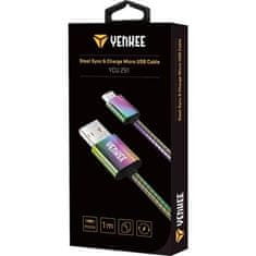 Yenkee USB kábel YCU 251 Ocel. Micro USB kabel /1m