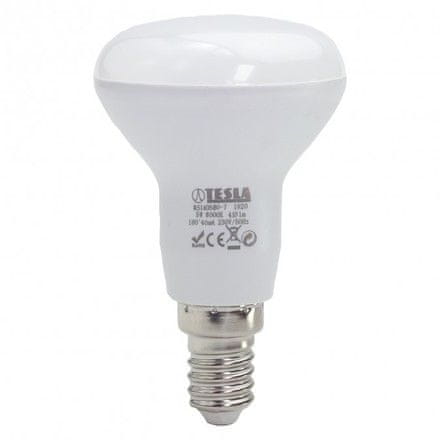 TESLA LED žiarovka reflektor, 5W, E14, studená bílá