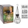 Solární lampa KO-512000570 Lampa solární s LED žárovkou závěsná 18,5 x 27 cm