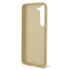 Guess Kryt na mobil Glitter Flakes Metal Logo na Samsung Galaxy S23 - zlatý