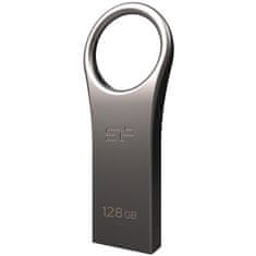 Silicon Power USB Flash disk Jewel J80 128 GB USB 3.2 - stříbrný