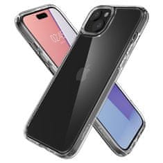 Spigen Kryt na mobil Crystal Hybrid na Apple iPhone 15 - průhledný
