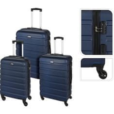 XQMAX Cestovní kufr KO-DG4700010 na kolečkách sada3ks