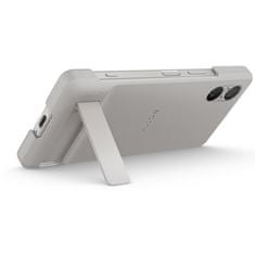 SONY Kryt na mobil Xperia 5 V Stand Cover - šedý