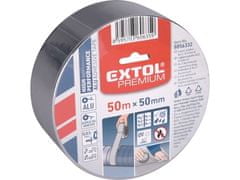 Extol Premium Lepící páska 8856332ALU, hliníková, 50mm x 50m tl. 0,03mm, akryl. lepidlo