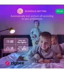 Nous Nous P3Z Zigbee Smart Žiarovka RGB E27