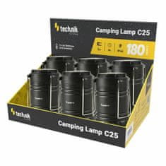 Technik MT-C25 Camping Lantern kempingové svietidlo 180 lúmenov, COB, 6ks displej