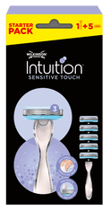 Wilkinson Sword Intuition Sensitive Touch holiaci strojček + 5 náhr.hl.