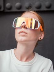 VeyRey Pánske slnečné okuliare šport Abihu univerzálny