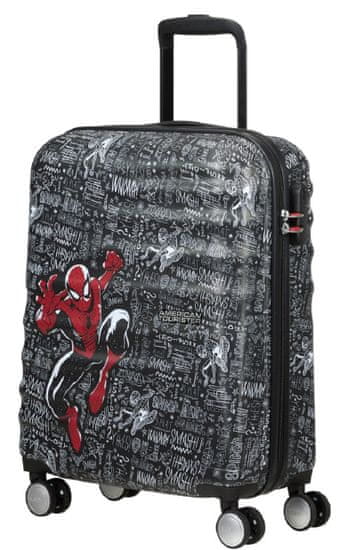 American Tourister Príručný kufor Wavebreaker Disney 55cm Marvel Spiderman Sketch