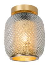 LUCIDE AGATHA - zapustené stropné svietidlo - Ø 18 cm - 1xE27 - matné zlato / mosadz