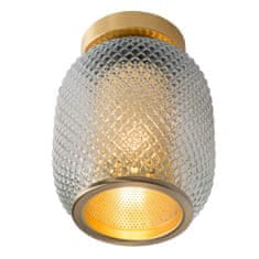 LUCIDE AGATHA - zapustené stropné svietidlo - Ø 18 cm - 1xE27 - matné zlato / mosadz