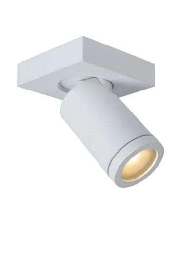 LUCIDE TAYLOR - Stropné bodové svietidlo Kúpeľňa - LED Dim to warm - GU10 - 1x5W 2200K/3000K - IP44 - White