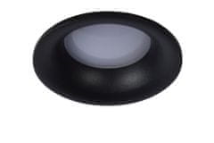 LUCIDE ZIVA - Zápustné bodové svietidlo Kúpeľňa - Ø 8,4 cm - 1xGU10 - IP44 - Čierna