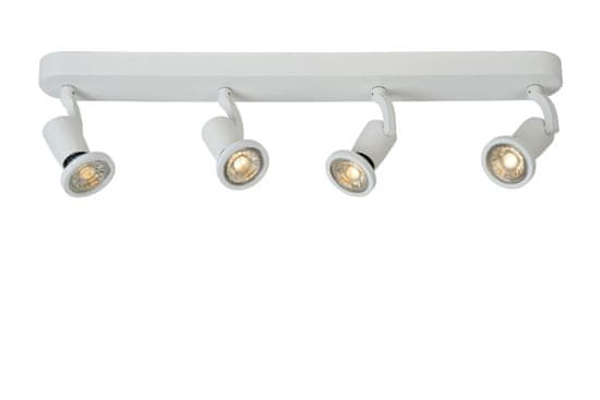 LUCIDE JASTER-LED - Stropné bodové svietidlo - LED - GU10 - 4x5W 2700K - Biele