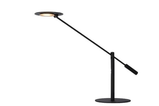 LUCIDE ANSELMO - Stolná lampa - LED Dim. - 1x9W 3000K - Čierna