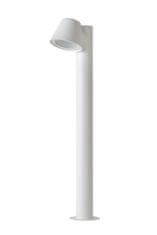 LUCIDE DINGO-LED - Stĺpové svietidlo Outdoor - LED Dim. - GU10 - 1x5W 3000K - IP44 - Biela