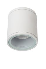 LUCIDE AVEN - Stropné bodové svietidlo Kúpeľňa - Ø 9 cm - 1xGU10 - IP65 - Biela