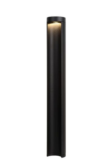 LUCIDE COMBO - Stĺpové svietidlo Vonkajšie - Ø 9 cm - LED - 1x9W 3000K - IP54 - Čierna
