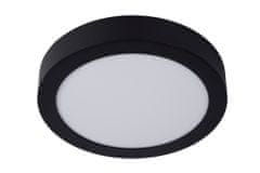 LUCIDE BRICE-LED - Zapustené stropné svietidlo Kúpeľňa - Ø 24 cm - LED Rozm. - 1x15W 3000K - IP44 - Čierna