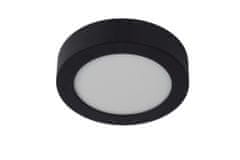 LUCIDE BRICE-LED - Zapustené stropné svietidlo Kúpeľňa - Ø 18 cm - LED Rozm. - 1x11W 3000K - IP44 - Čierna