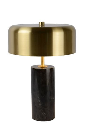 LUCIDE MIRASOL - Stolná lampa - Ø 25 cm - 3xG9 - Čierna