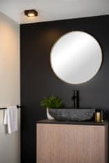 LUCIDE BRICE-LED - Zapustené stropné svietidlo Kúpeľňa - LED Dim. - 1x8W 3000K - IP44 - Čierna