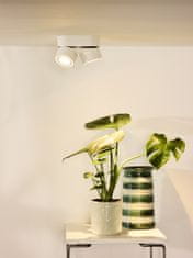 LUCIDE YUMIKO - Stropné bodové svietidlo - Ø 7,8 cm - LED Rozm. - 2x8W 2700K - Biela