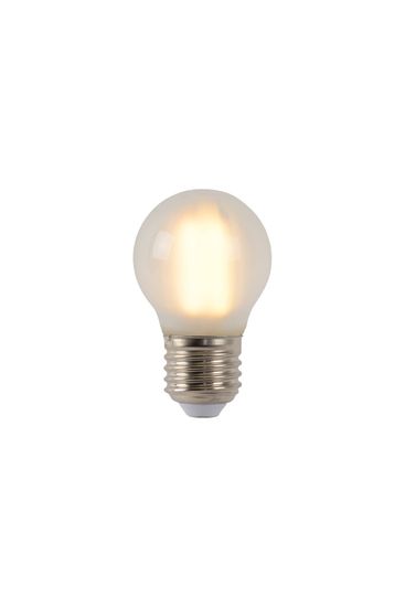 LUCIDE G45 - Vláknová žiarovka - Ø 4,5 cm - LED Rozm. - E27 - 1x4W 2700K - mat
