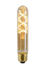 LUCIDE T32 - Žiarovka s vláknom - Ø 3 cm - LED Rozm. - E27 - 1x4,9W 2200K - Jantárová