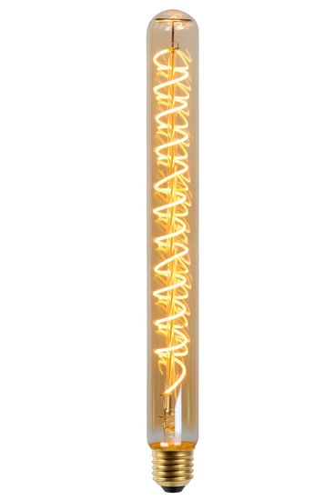 LUCIDE T32 - Vláknová žiarovka - Ø 3,2 cm - LED Rozm. - E27 - 1x5W 2200K - Jantárová
