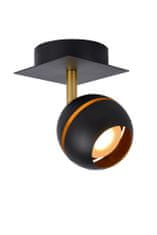 LUCIDE BINARI - stropné bodové svietidlo - LED - 1x4,5W 2700K - čierne
