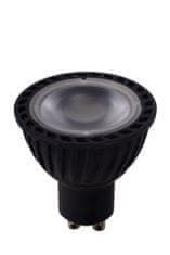 LUCIDE MR16 - Led žiarovka - Ø 5 cm - LED Dim to warm - GU10 - 1x5W 2200K/3000K - Black