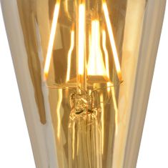 LUCIDE ST64 - Žiarovka - Ø 6,4 cm - LED Rozm. - E27 - 1x5W 2700K - Jantárová