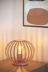 LUCIDE MERLINA - Stolná lampa pre deti - Ø 25,5 cm - 1xE27 - ružová