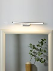 LUCIDE ONNO - Zrkadlové svetlo Kúpeľňa - LED - 1x8W 3000K - IP44 - Satin Chrome