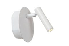 LUCIDE JOLIJN - Nástenné bodové svietidlo - Ø 10,2 cm - LED - Biele