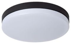 LUCIDE BISKIT - Zapustené stropné svietidlo Kúpeľňa - Ø 40 cm - LED - 1x36W 2700K - IP44 - Čierna