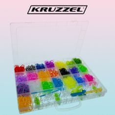 Kruzzel 18082 Gumičky na výrobu DIY náramkov 4400ks 16646