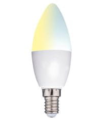 Alpina Múdra žiarovka LED WIFI biela stmievateľná E14