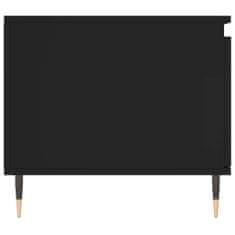 Vidaxl Konferenčný stolík čierny 100x50x45 cm spracované drevo