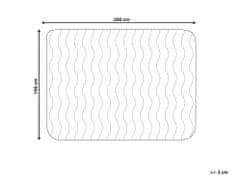 Beliani Chránič na matrac z mikrovlákna 140 x 200 cm PEKTUSAN
