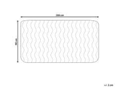 Beliani Chránič na matrac z mikrovlákna 90 x 200 cm PEKTUSAN