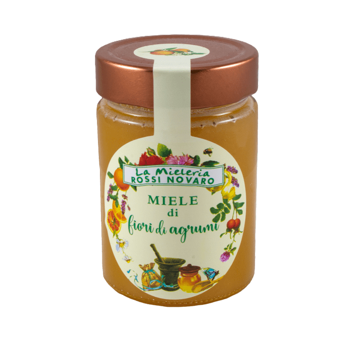Apicoltura Rossi Taliansky med z citrusových kvetov, 400 g (Miele di Fiori di Agrumi)