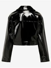 ONLY Čierna dámska koženková bunda ONLY Simone XL