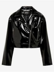 ONLY Čierna dámska koženková bunda ONLY Simone XL